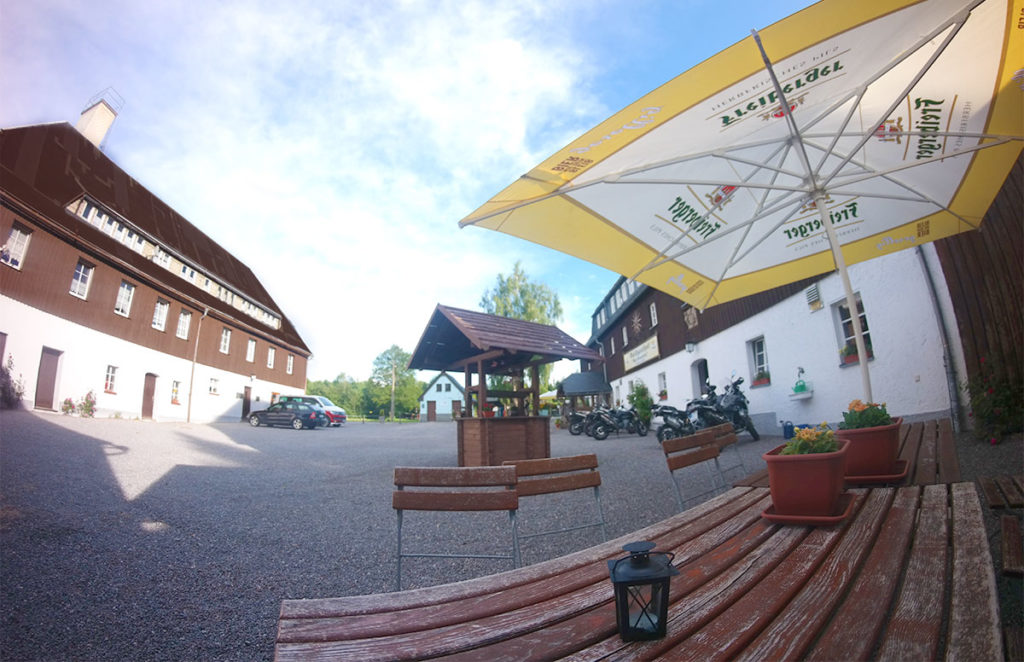 Innenhof vom Waldgashof