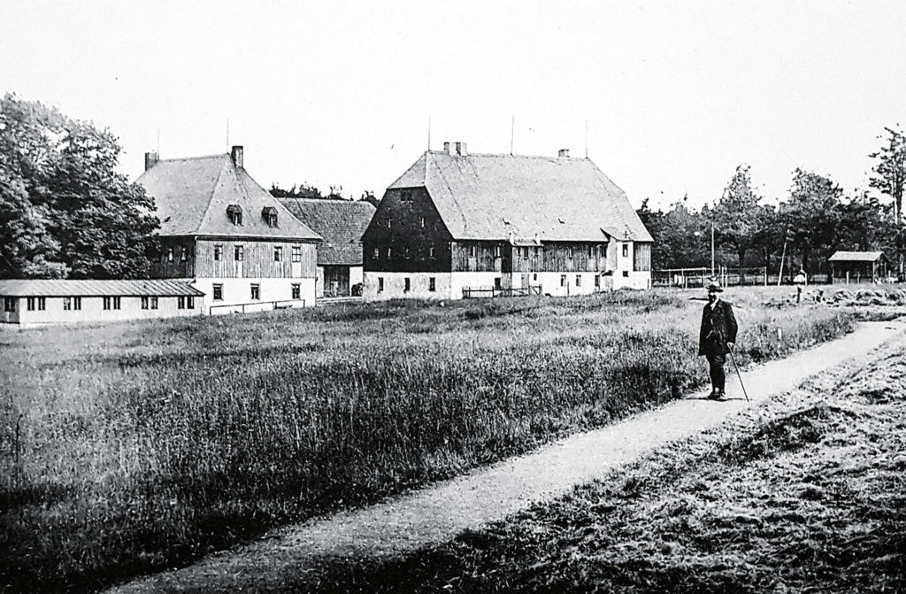 Historische Aufnahme vom Waldgasthof